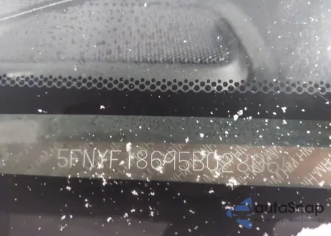 2005 Honda Pilot Ex-L из США, поврежденный, VIN 5FNYF18695B028064